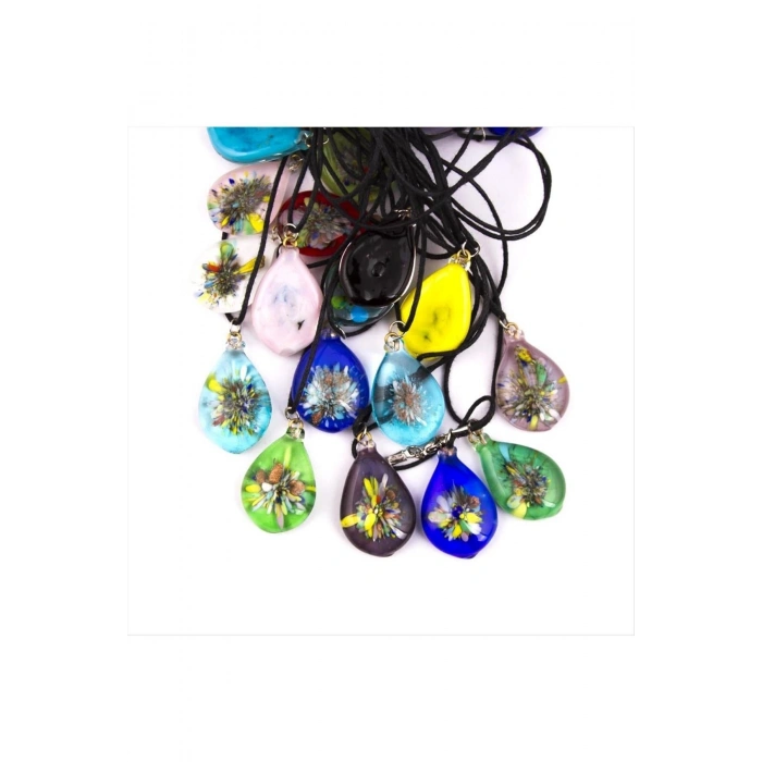 Murano Cam Kolye