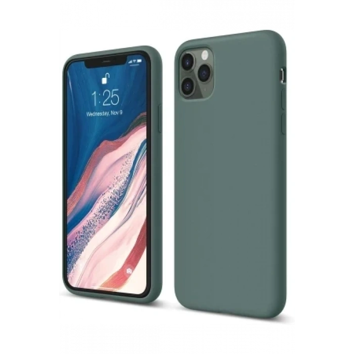 Newface Apple iPhone 11 Pro Kılıf First Silikon - Bordo