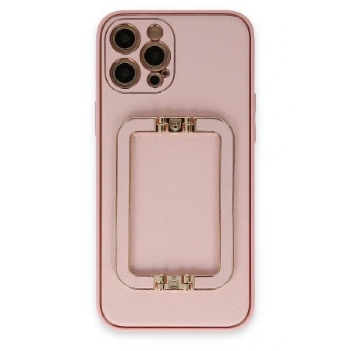 Newface Apple iPhone 12 Pro Kılıf Coco Elit Kapak - Mavi