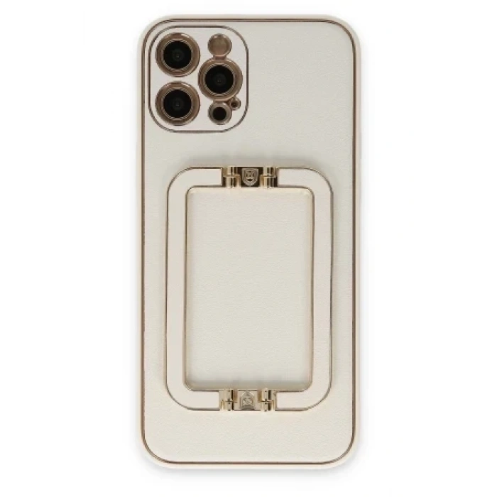 Newface Apple iPhone 12 Pro Kılıf Coco Elit Kapak - Siyah