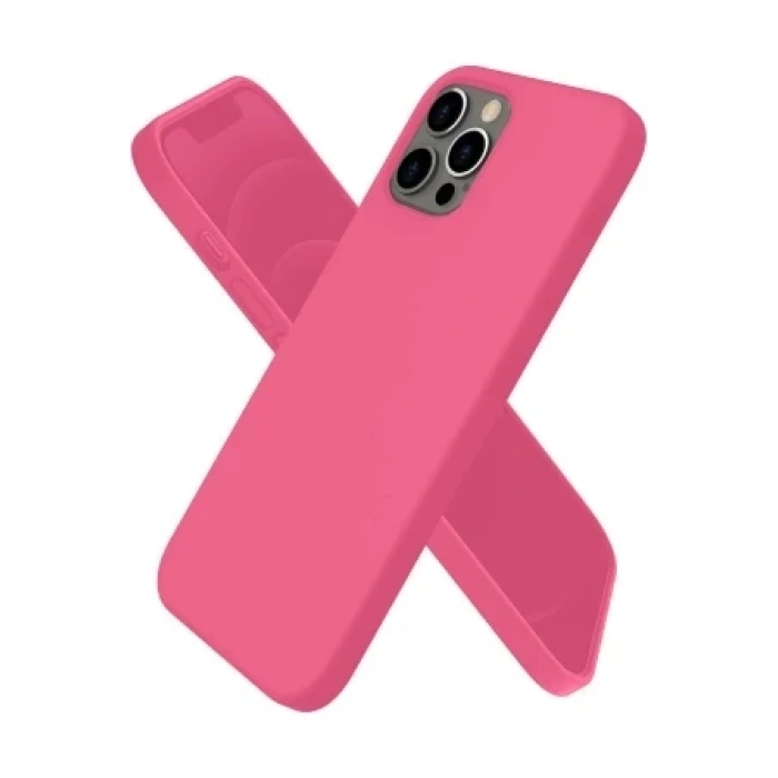 Newface Apple iPhone 12 Pro Kılıf First Silikon - Turuncu