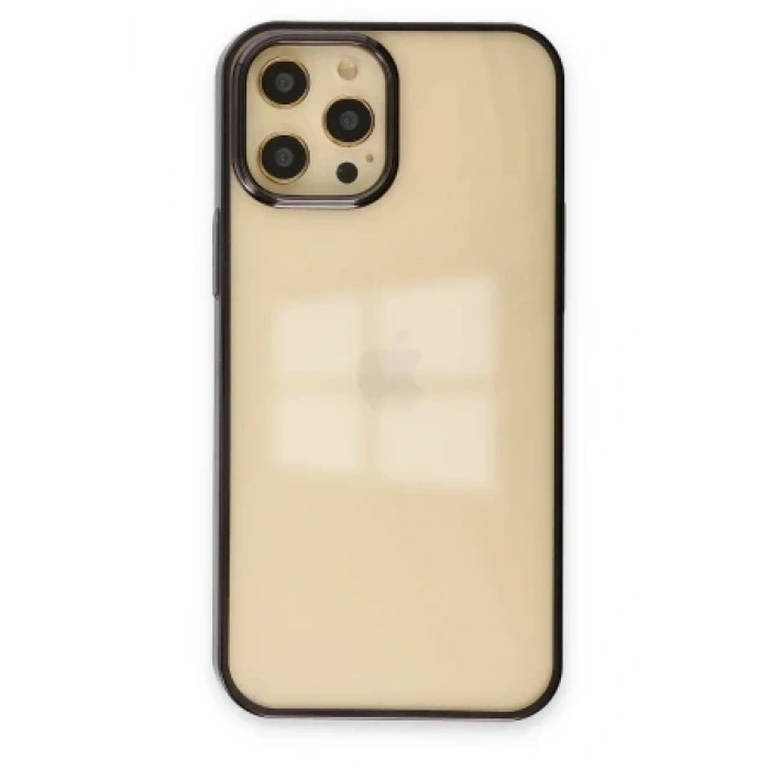 Newface Apple iPhone 12 Pro Max Kılıf Element Silikon - Mor