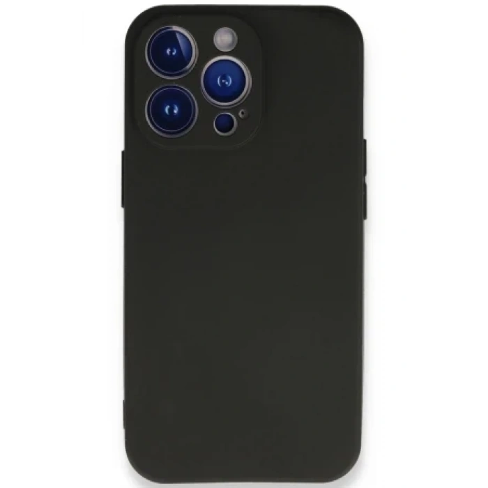 Newface Apple iPhone 13 Pro Max Kılıf First Silikon - Siyah