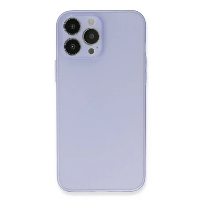 Newface Apple iPhone 13 Pro Max Kılıf Puma Silikon - Mor