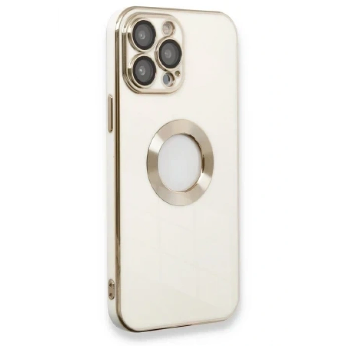 Newface Apple iPhone 13 Pro Max Kılıf Store Silikon - Mor