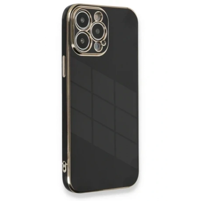 Newface Apple iPhone 13 Pro Max Kılıf Volet Silikon - Mor