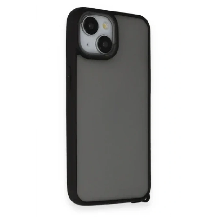 Newface Apple iPhone 14 Kılıf Elegant Kapak - Pudra