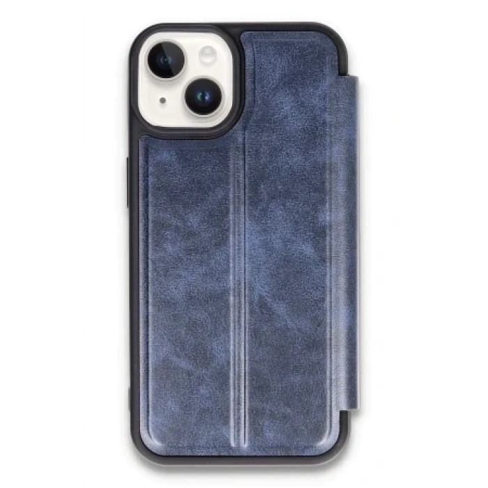 Newface Apple iPhone 14 Kılıf Flip Cover - Taba