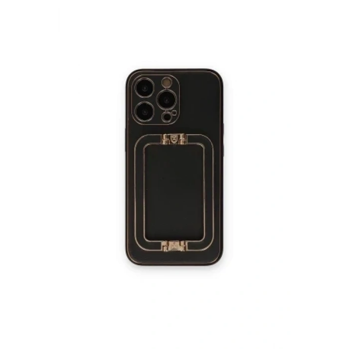 Newface Apple iPhone 14 Pro Kılıf Coco Elit Kapak - Gold