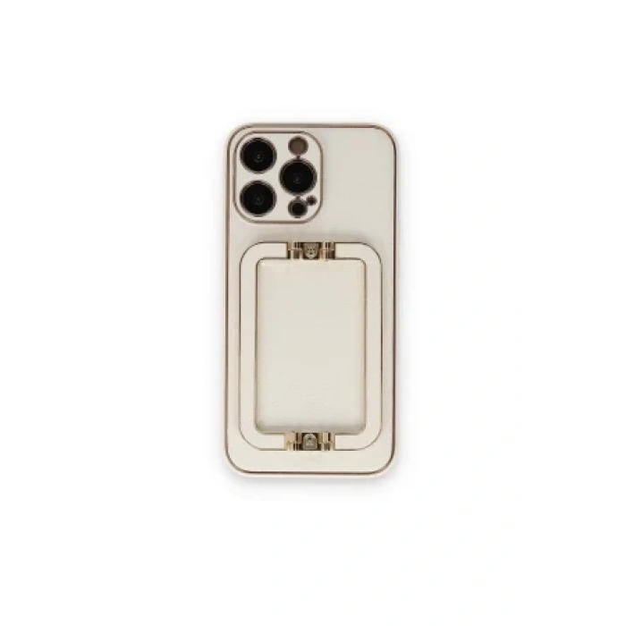 Newface Apple iPhone 14 Pro Max Kılıf Coco Elit Kapak - Siyah