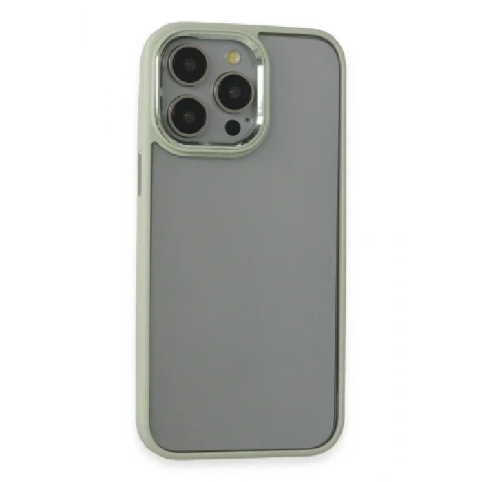 Newface Apple iPhone 14 Pro Max Kılıf Power Silikon - Yeşil