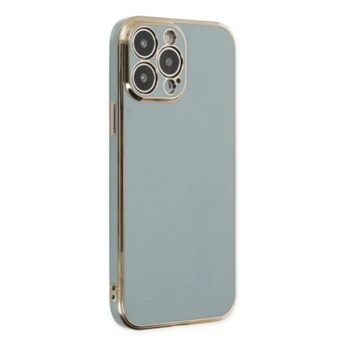 Newface Apple iPhone 14 Pro Max Kılıf Volet Silikon - Mor