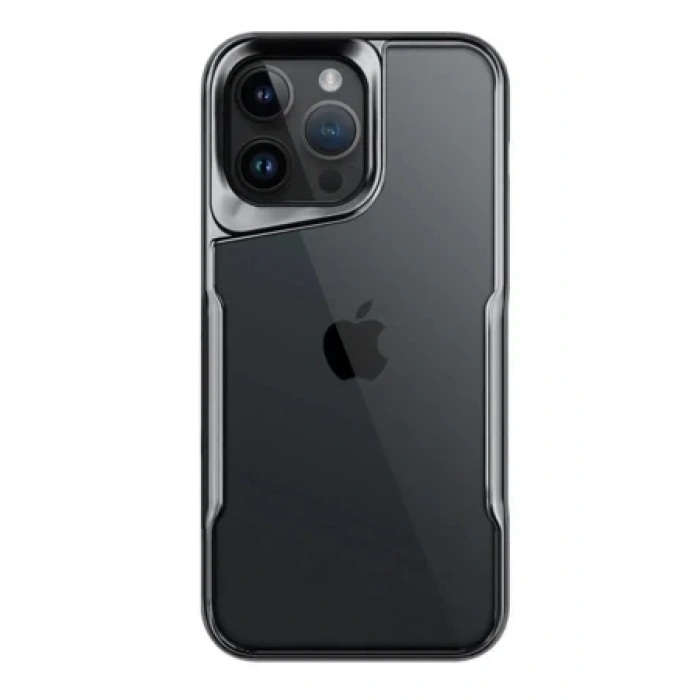 Newface Apple iPhone 15 Pro Kılıf Boyi Silikon Kapak - Siyah