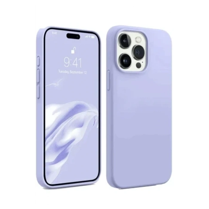 Newface Apple iPhone 15 Pro Max Kılıf First Silikon - Siyah