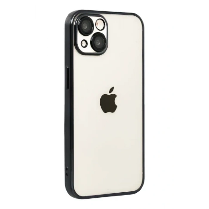 Newface Apple iPhone 15 Razer Lensli Silikon - Mor
