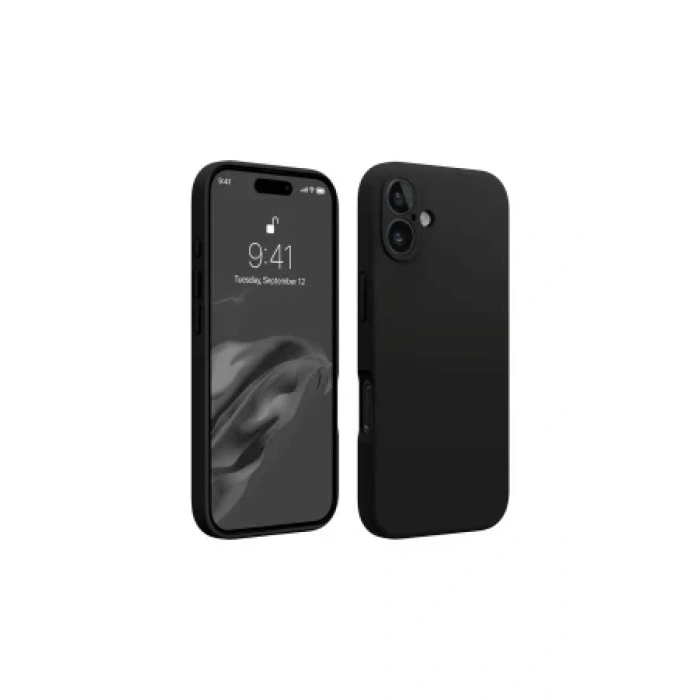 Newface Apple iPhone 16 Plus Kılıf First Silikon - Lacivert