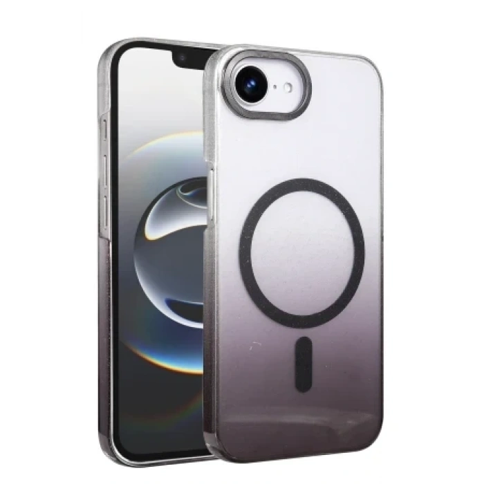 Newface Apple iPhone 16E Glossy Magsafe Kapak - Mavi