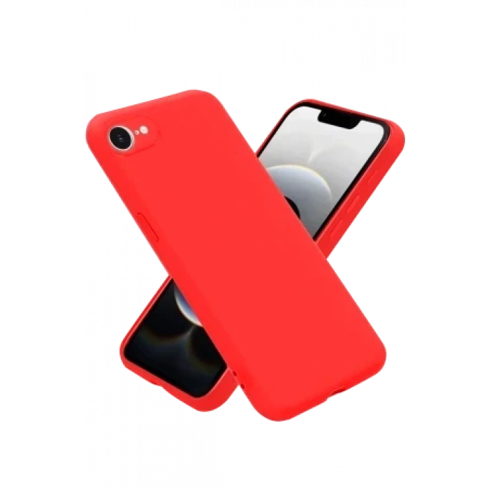 Newface Apple iPhone 16E Kılıf First Silikon - Mavi