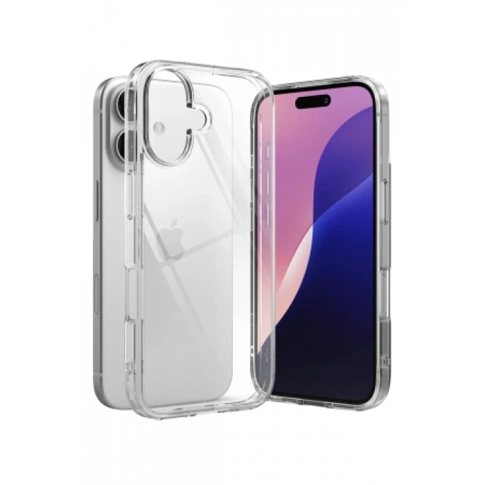 Newface Apple iPhone 17 Lüx Şeffaf Silikon - Şeffaf
