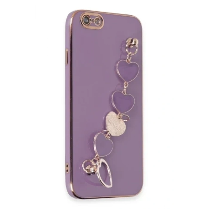 Newface Apple iPhone 6 Kılıf Esila Silikon - Gri