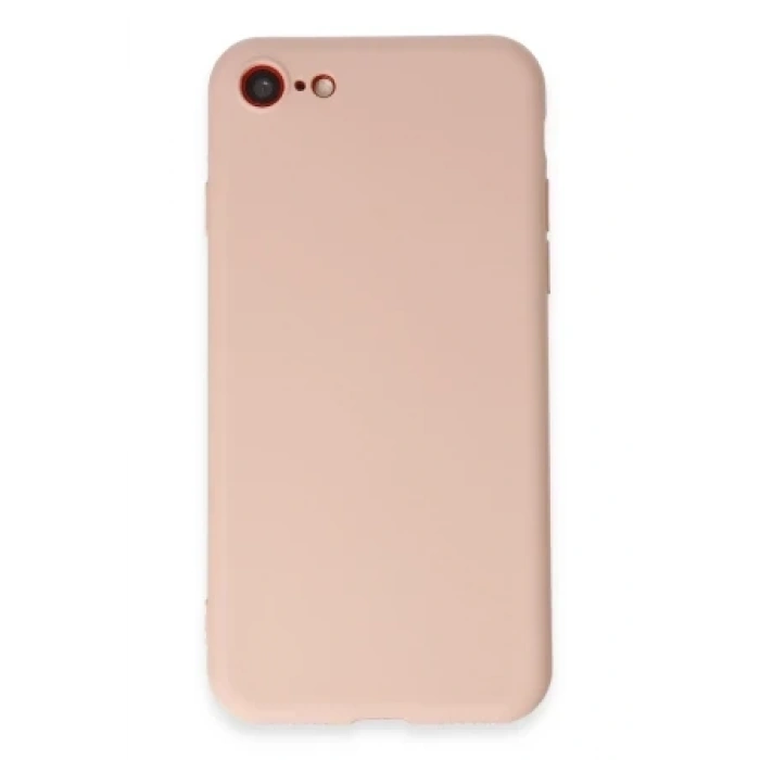 Newface Apple iPhone 7 Kılıf First Silikon - Pudra