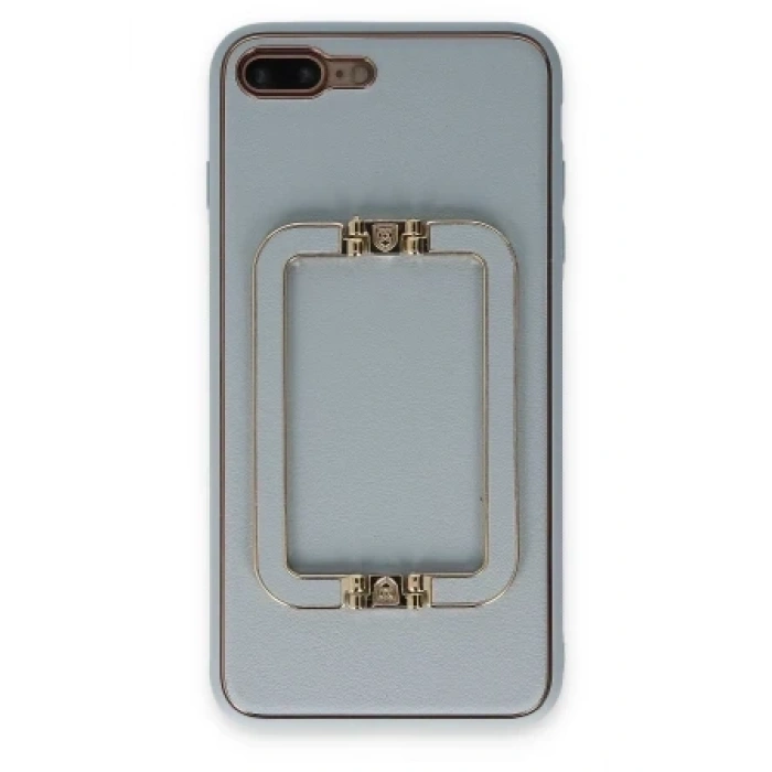 Newface Apple iPhone 7 Plus Kılıf Coco Elit Kapak - Siyah