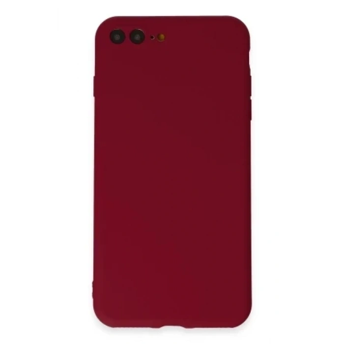 Newface Apple iPhone 7 Plus Kılıf First Silikon - Krem