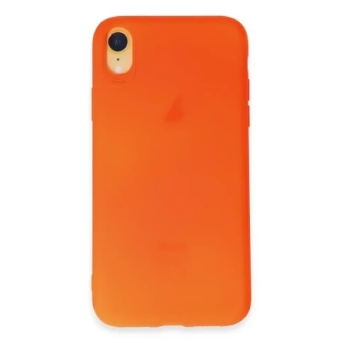 Newface Apple iPhone XR Kılıf First Silikon - Bordo