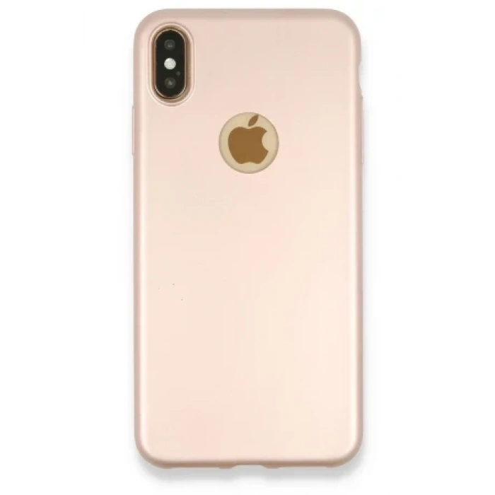 Newface Apple iPhone XS Max Kılıf First Silikon - Mürdüm