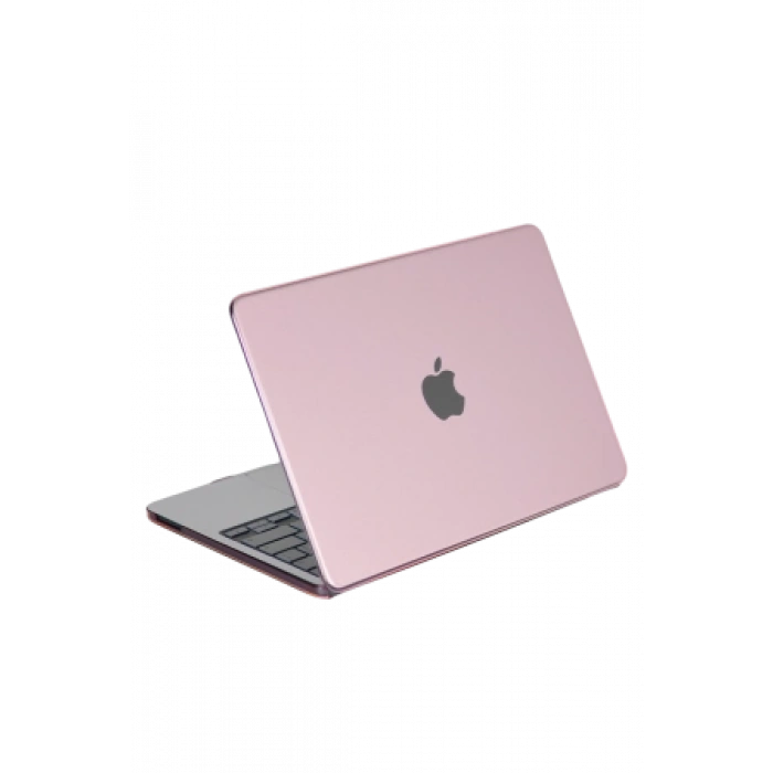 Newface Apple MacBook Neo Şeffaf Macbook Kapak - Mavi