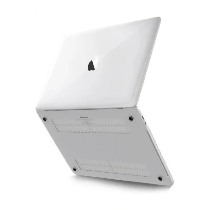 Newface Apple Macbook Pro 13 2021 Macbook Buzlu Kapak - Pembe