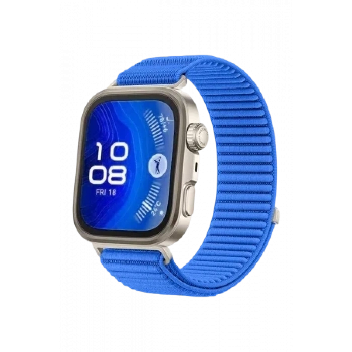 Newface Huawei Fit 4 Braid Kordon - Açık Mavi