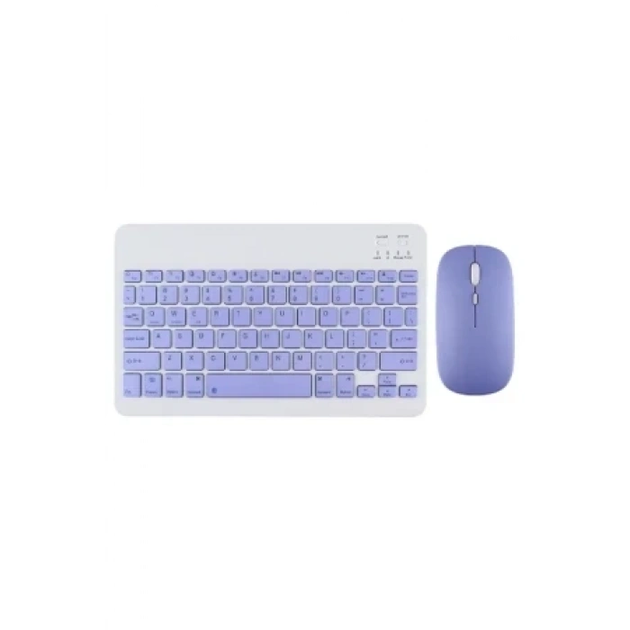 Newface KYB71 Kablosuz Türkçe Q Klavye Mouse Set - Açık Yeşil