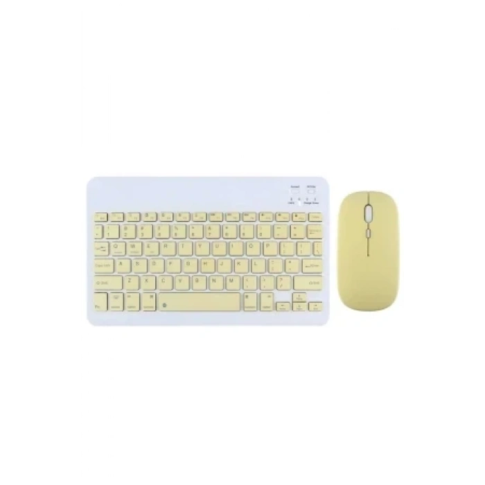 Newface KYB71 Kablosuz Türkçe Q Klavye Mouse Set - Açık Yeşil
