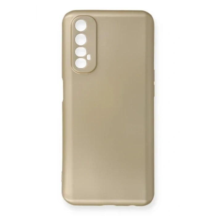 Newface Realme 7 Kılıf First Silikon - Mavi