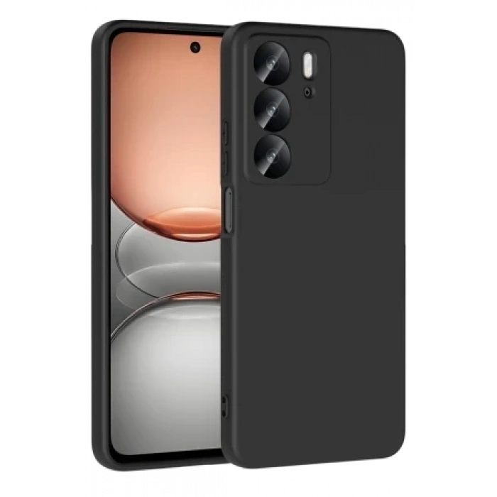 Newface Realme C75 4G First Silikon - Siyah