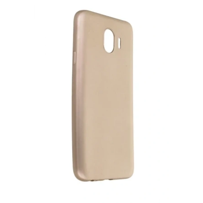 Newface Samsung Galaxy J4 Kılıf First Silikon - Gold