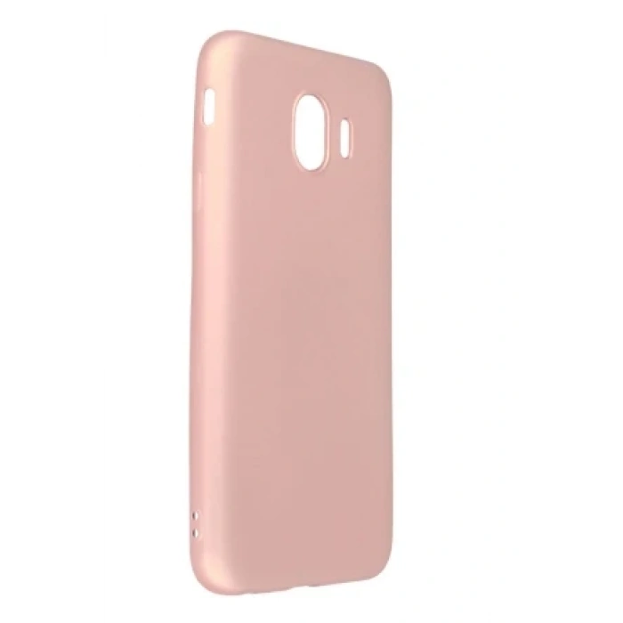 Newface Samsung Galaxy J4 Kılıf First Silikon - Mürdüm