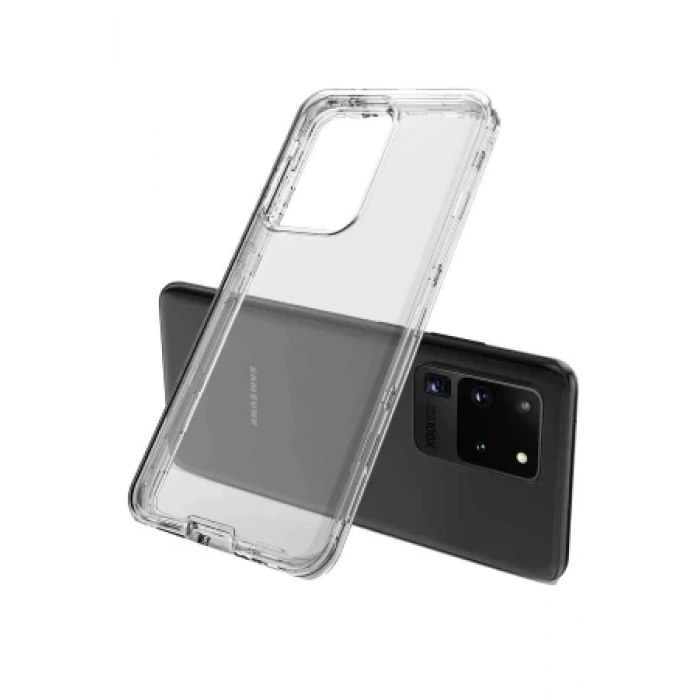 Newface Samsung Galaxy S20 Plus Kılıf Lüx Şeffaf Silikon