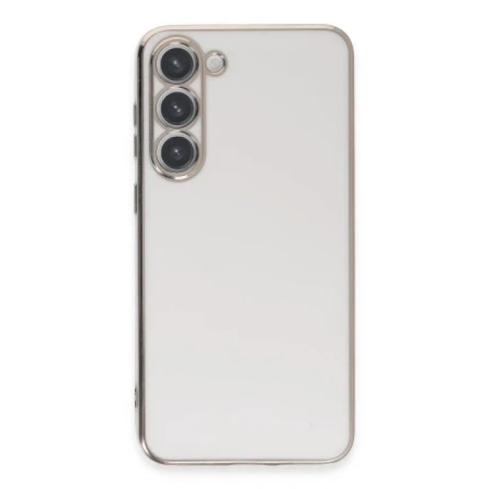 Newface Samsung Galaxy S23 Kılıf Volet Silikon - Siyah