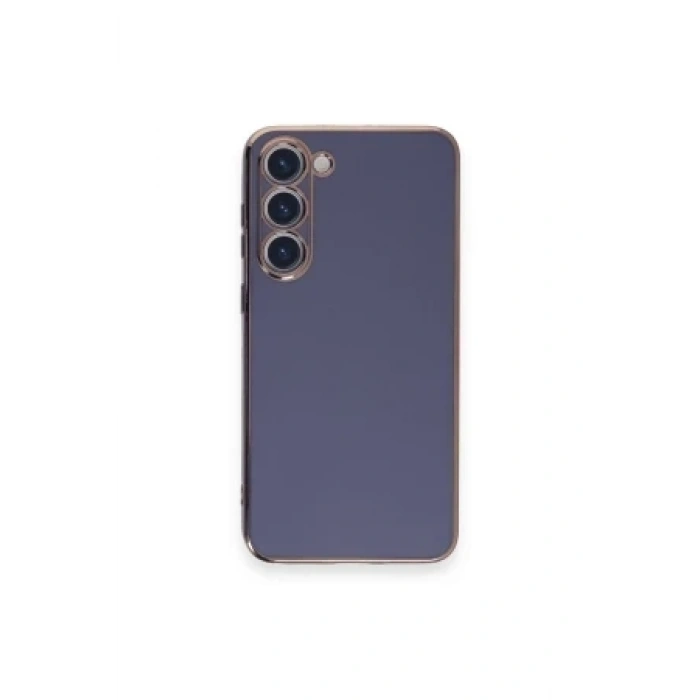 Newface Samsung Galaxy S23 Plus Kılıf Volet Silikon - Mor