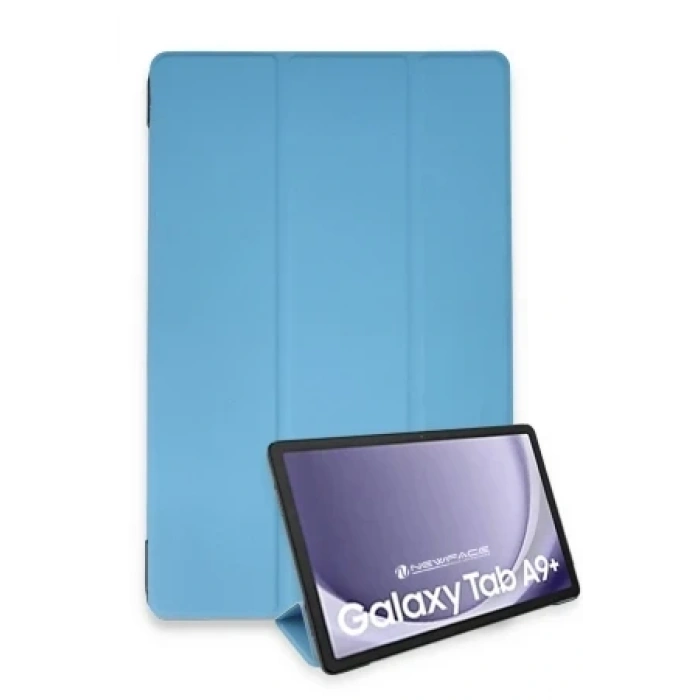 Newface Samsung Galaxy Tab A9 Plus Kılıf Tablet Smart Kılıf - Mor