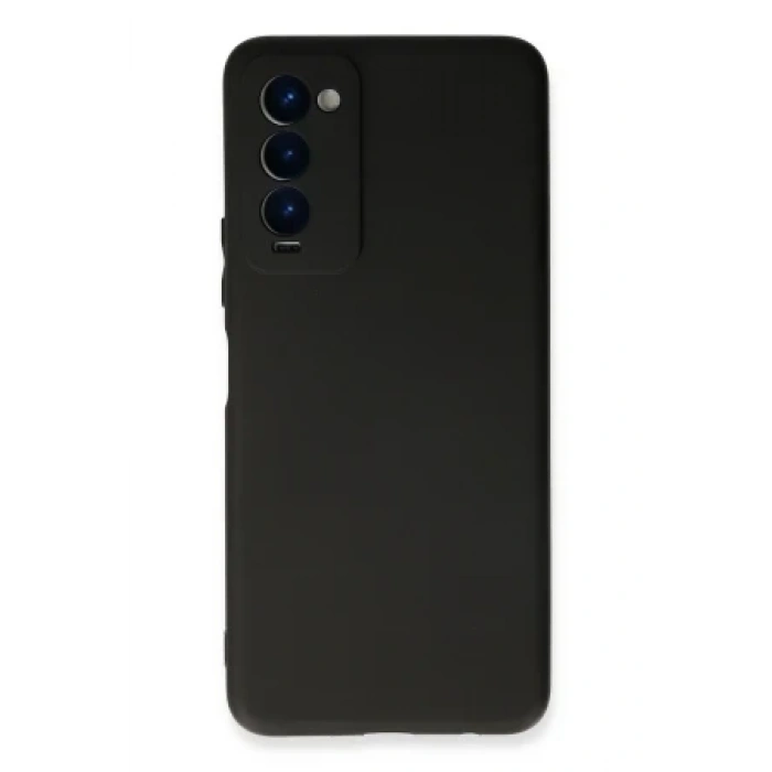 Newface Tecno Camon 18 Kılıf First Silikon - Siyah