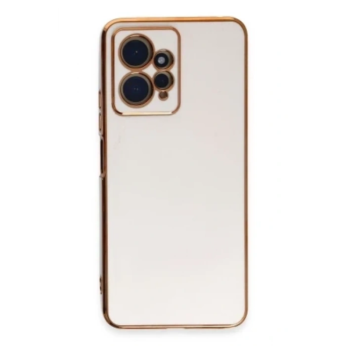 Newface Xiaomi Redmi Note 12 4G Kılıf Volet Silikon - Mavi