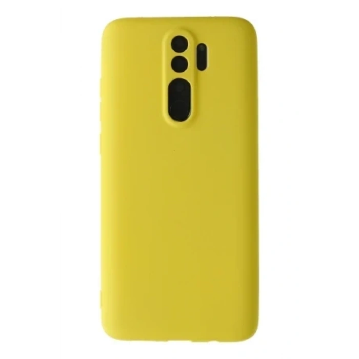 Newface Xiaomi Redmi Note 8 Pro Kılıf First Silikon - Krem