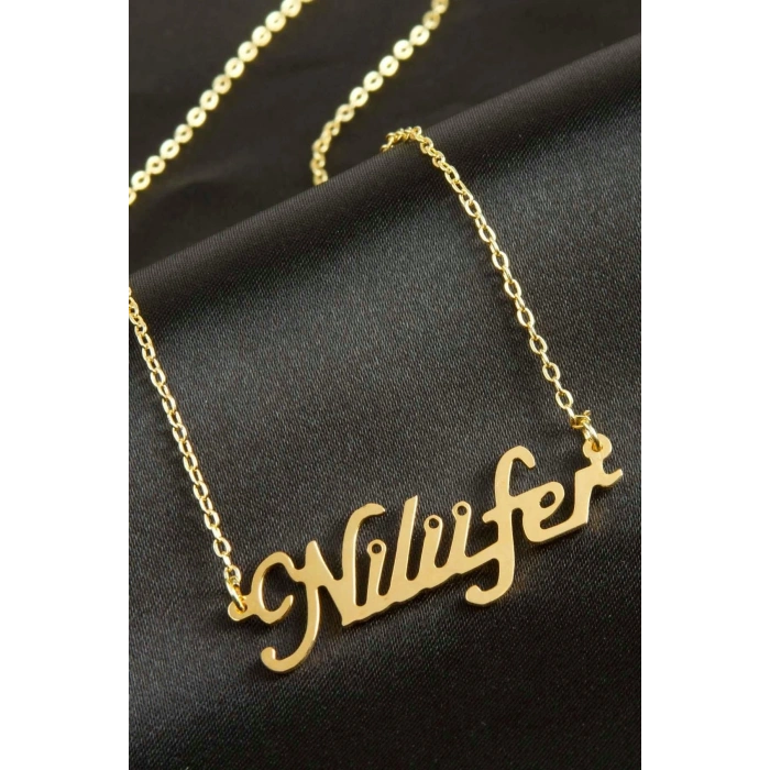 Nilüfer İsimli Kolye (Kişiye Özel)