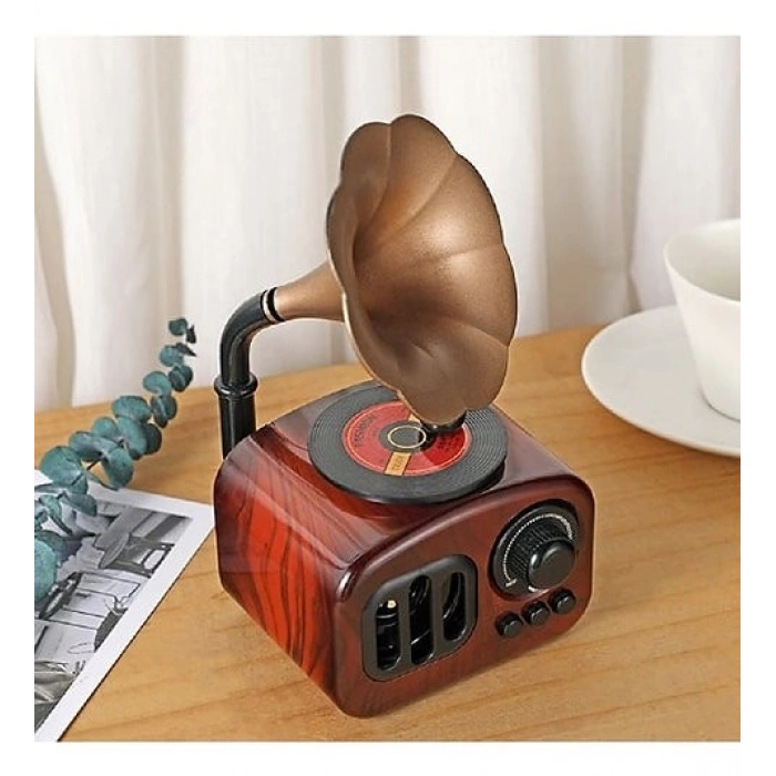 Nostajik Gramofon Müzik Kutusu N-24