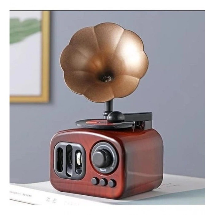 Nostajik Gramofon Müzik Kutusu N-24