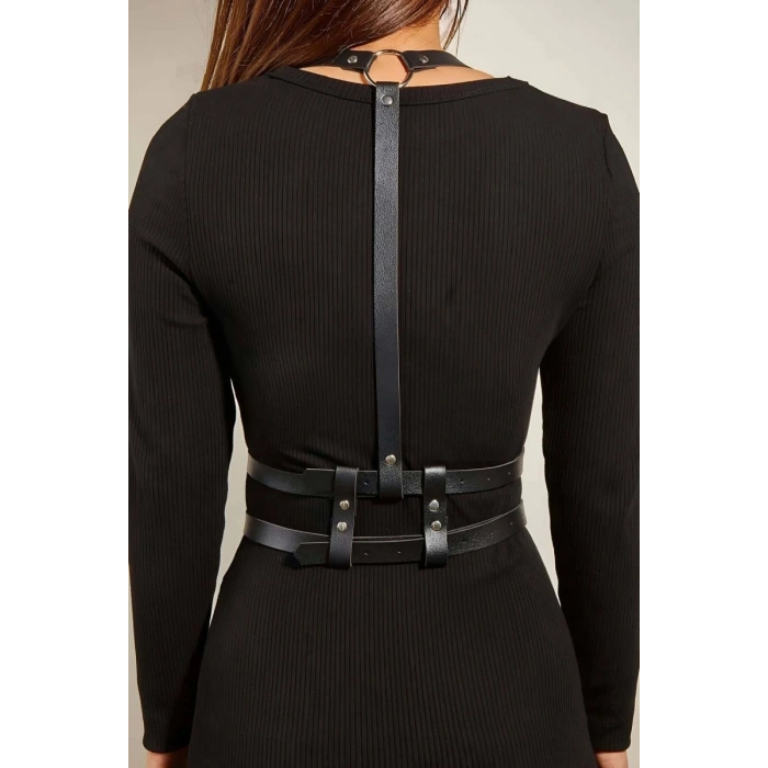 Omuzdan Askılı Delden İki Sıralı Kemer Harness - 941