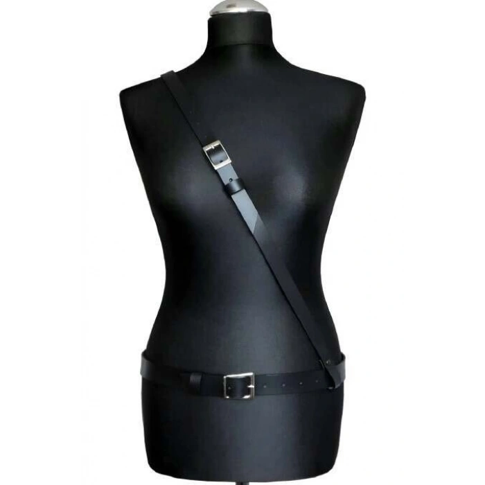 Omuzdan Tekli Bağlamalı Bel Kemer Harness - 917